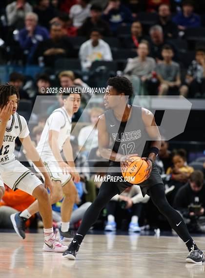 Thumbnail 2 in Notre Dame (SO) vs Sierra Canyon (Trinity-Mission League Show @ Intuit Dome) photogallery.