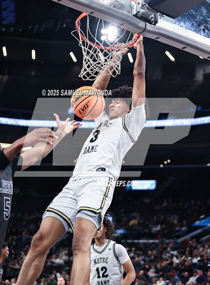 Thumbnail 2 in Notre Dame (SO) vs Sierra Canyon (Trinity-Mission League Show @ Intuit Dome) photogallery.