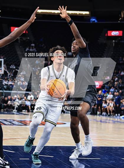 Thumbnail 1 in Notre Dame (SO) vs Sierra Canyon (Trinity-Mission League Show @ Intuit Dome) photogallery.