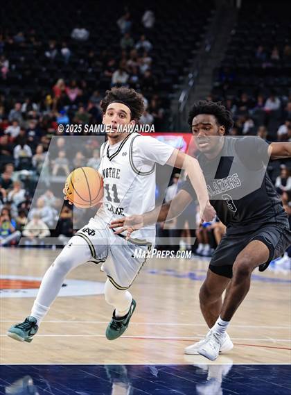 Thumbnail 2 in Notre Dame (SO) vs Sierra Canyon (Trinity-Mission League Show @ Intuit Dome) photogallery.