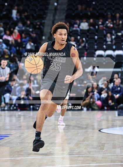 Thumbnail 1 in Notre Dame (SO) vs Sierra Canyon (Trinity-Mission League Show @ Intuit Dome) photogallery.