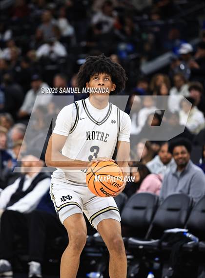 Thumbnail 2 in Notre Dame (SO) vs Sierra Canyon (Trinity-Mission League Show @ Intuit Dome) photogallery.