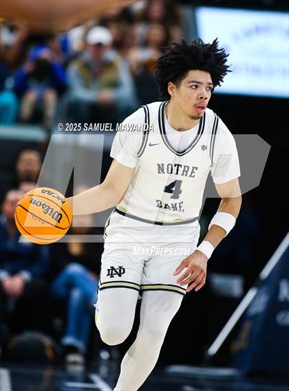 Thumbnail 1 in Notre Dame (SO) vs Sierra Canyon (Trinity-Mission League Show @ Intuit Dome) photogallery.