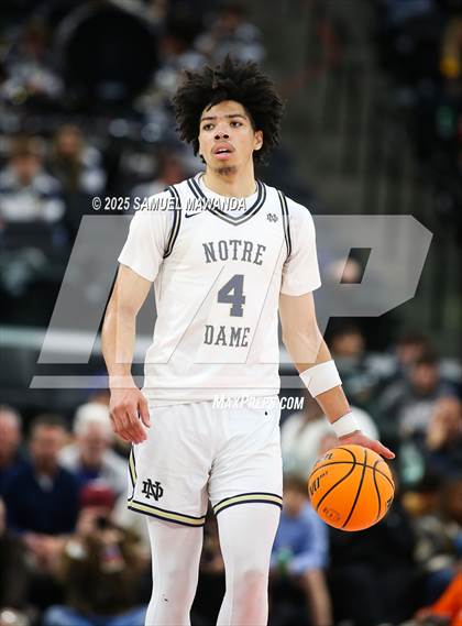 Thumbnail 1 in Notre Dame (SO) vs Sierra Canyon (Trinity-Mission League Show @ Intuit Dome) photogallery.