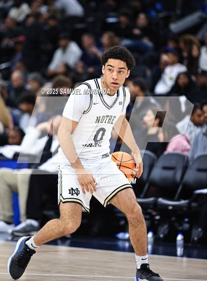 Thumbnail 1 in Notre Dame (SO) vs Sierra Canyon (Trinity-Mission League Show @ Intuit Dome) photogallery.