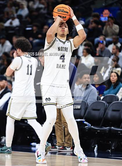 Thumbnail 2 in Notre Dame (SO) vs Sierra Canyon (Trinity-Mission League Show @ Intuit Dome) photogallery.