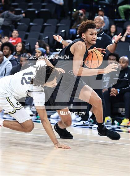 Thumbnail 1 in Notre Dame (SO) vs Sierra Canyon (Trinity-Mission League Show @ Intuit Dome) photogallery.