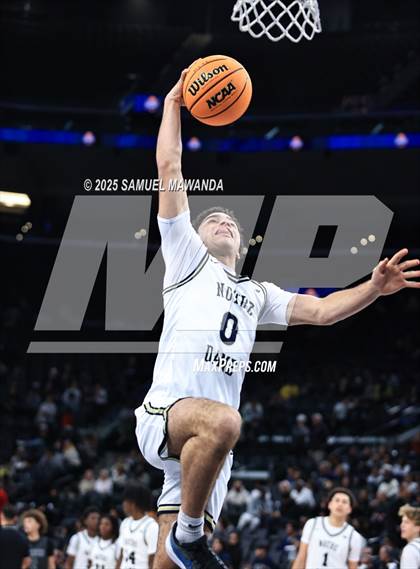 Thumbnail 1 in Notre Dame (SO) vs Sierra Canyon (Trinity-Mission League Show @ Intuit Dome) photogallery.