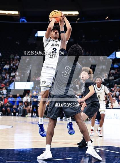 Thumbnail 3 in Notre Dame (SO) vs Sierra Canyon (Trinity-Mission League Show @ Intuit Dome) photogallery.
