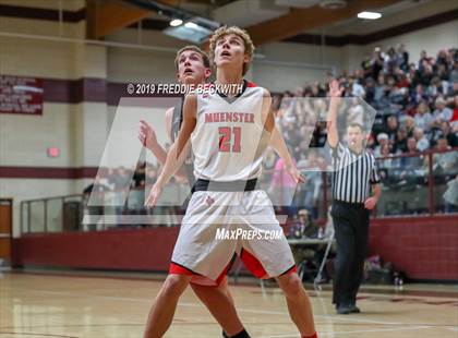 Thumbnail 3 in Muenster vs. Lindsay (UIL 2A Regional Quarterfinal) photogallery.