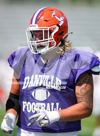 Thumbnail 1 in North Schuylkill @ Danville (scrimmage) photogallery.