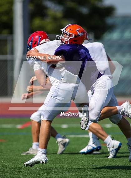 Thumbnail 2 in North Schuylkill @ Danville (scrimmage) photogallery.