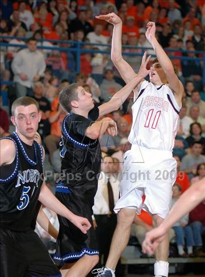 Thumbnail 2 in Grayson County vs Muhlenberg North (KHSAA 3rd Region Final) photogallery.