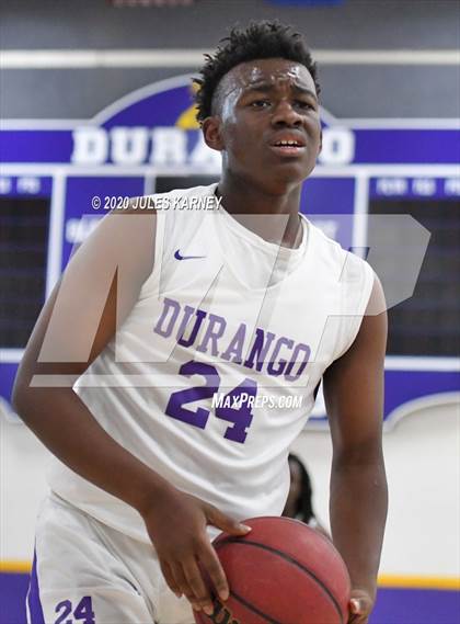 Thumbnail 2 in Bishop Gorman vs Durango photogallery.