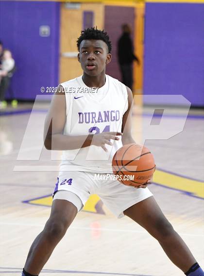 Thumbnail 1 in Bishop Gorman vs Durango photogallery.
