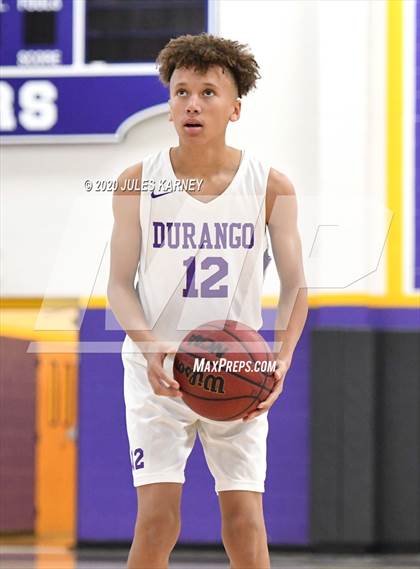 Thumbnail 3 in Bishop Gorman vs Durango photogallery.