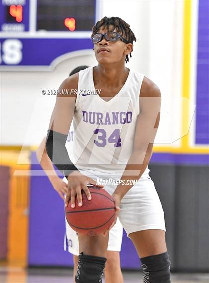 Thumbnail 3 in Bishop Gorman vs Durango photogallery.