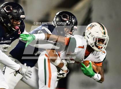 Thumbnail 3 in Mandarin vs. Columbus (FHSAA 8A State Championship) photogallery.