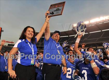Thumbnail 1 in Tustin vs. La Habra (CIF SS Southwest Division Final) photogallery.