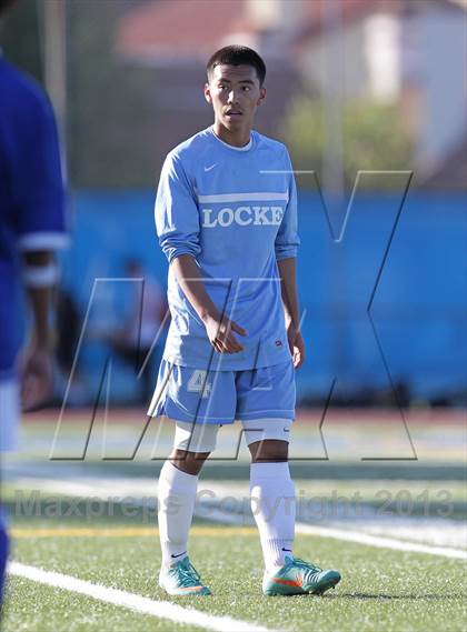 Thumbnail 1 in Locke @ El Camino Real (CIF LA City Section Playoffs) photogallery.