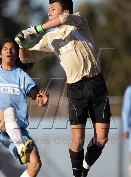 Thumbnail 1 in Locke @ El Camino Real (CIF LA City Section Playoffs) photogallery.