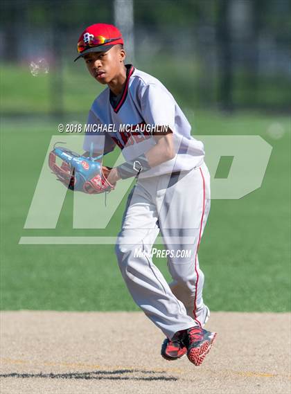 Thumbnail 2 in Port Richmond vs. American Studies (PSAL Section 12 Round 1 Playoff) photogallery.