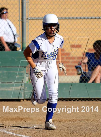 Thumbnail 3 in Benicia vs Del Campo (CIF SJS D2 Final - Game 1) photogallery.