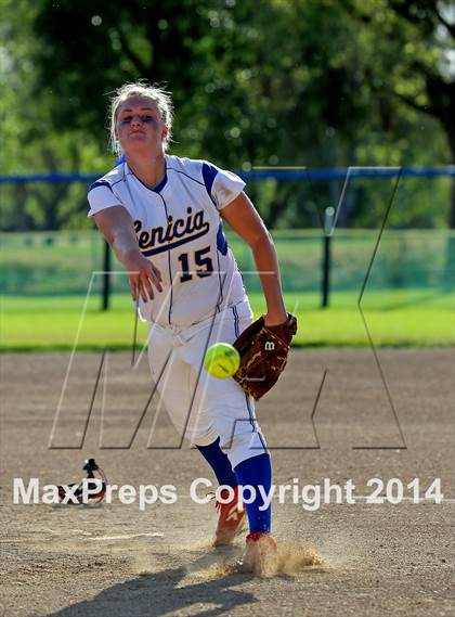 Thumbnail 1 in Benicia vs Del Campo (CIF SJS D2 Final - Game 1) photogallery.