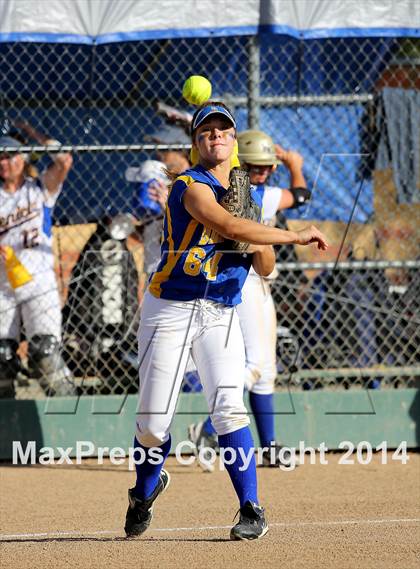 Thumbnail 2 in Benicia vs Del Campo (CIF SJS D2 Final - Game 1) photogallery.