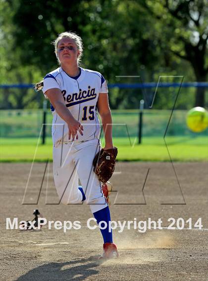Thumbnail 2 in Benicia vs Del Campo (CIF SJS D2 Final - Game 1) photogallery.