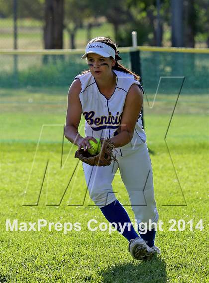 Thumbnail 2 in Benicia vs Del Campo (CIF SJS D2 Final - Game 1) photogallery.
