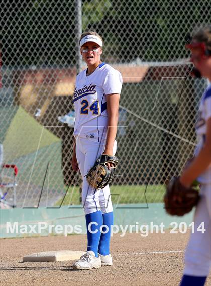 Thumbnail 2 in Benicia vs Del Campo (CIF SJS D2 Final - Game 1) photogallery.
