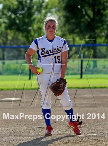 Thumbnail 1 in Benicia vs Del Campo (CIF SJS D2 Final - Game 1) photogallery.