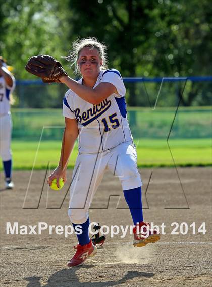 Thumbnail 1 in Benicia vs Del Campo (CIF SJS D2 Final - Game 1) photogallery.