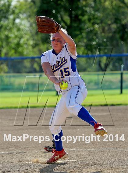 Thumbnail 1 in Benicia vs Del Campo (CIF SJS D2 Final - Game 1) photogallery.