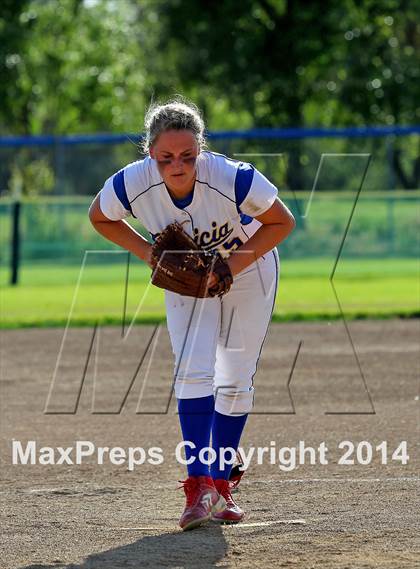 Thumbnail 2 in Benicia vs Del Campo (CIF SJS D2 Final - Game 1) photogallery.