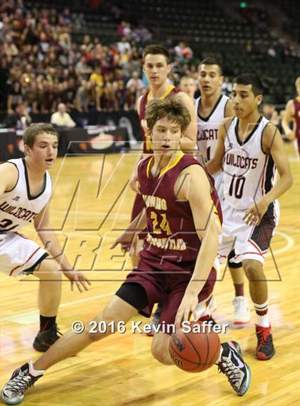 Thumbnail 1 in Shining Mountain vs. Holly (CHSAA 1A Semifinal) photogallery.