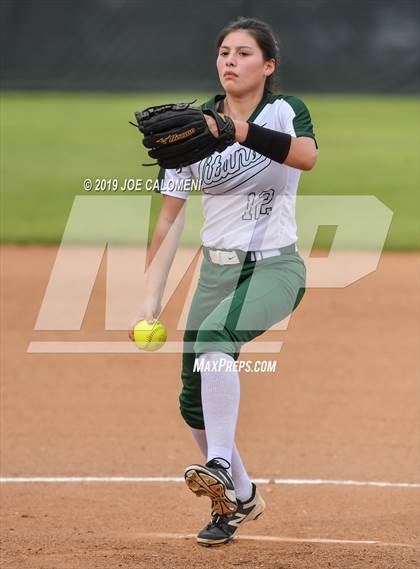 Thumbnail 3 in Southwest Legacy vs East Central (NISD Softball Tournament) photogallery.