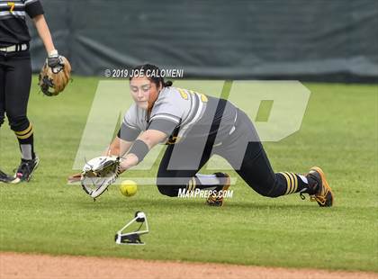 Thumbnail 3 in Southwest Legacy vs East Central (NISD Softball Tournament) photogallery.