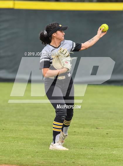 Thumbnail 3 in Southwest Legacy vs East Central (NISD Softball Tournament) photogallery.
