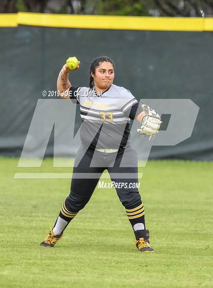 Thumbnail 2 in Southwest Legacy vs East Central (NISD Softball Tournament) photogallery.
