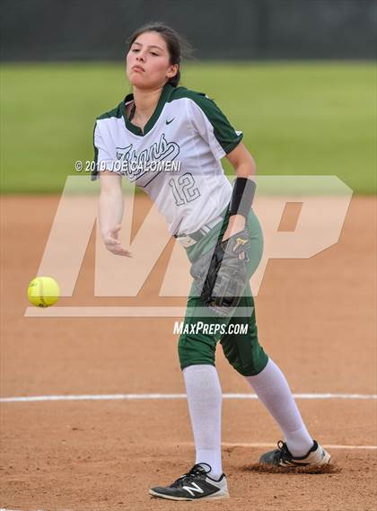 Thumbnail 3 in Southwest Legacy vs East Central (NISD Softball Tournament) photogallery.