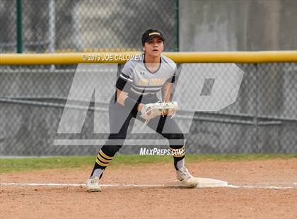 Thumbnail 3 in Southwest Legacy vs East Central (NISD Softball Tournament) photogallery.