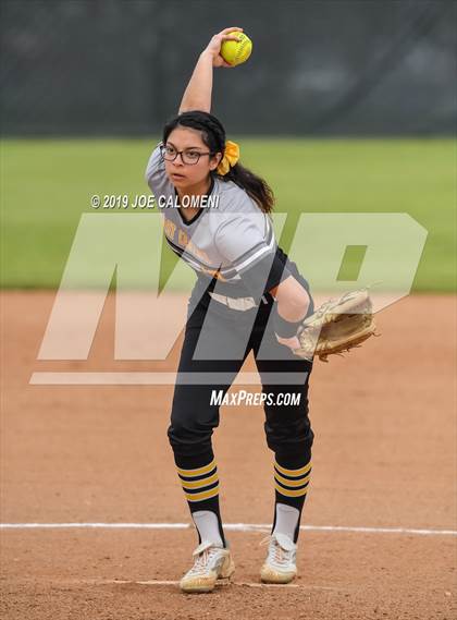 Thumbnail 2 in Southwest Legacy vs East Central (NISD Softball Tournament) photogallery.