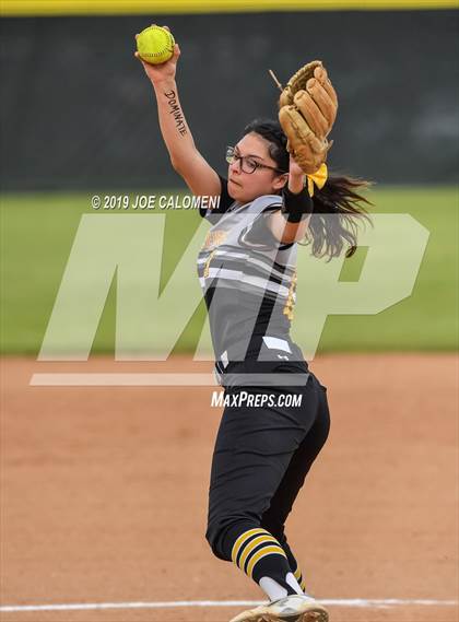 Thumbnail 3 in Southwest Legacy vs East Central (NISD Softball Tournament) photogallery.