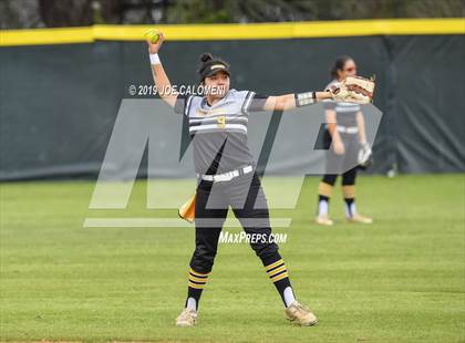 Thumbnail 2 in Southwest Legacy vs East Central (NISD Softball Tournament) photogallery.