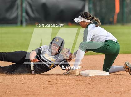 Thumbnail 3 in Southwest Legacy vs East Central (NISD Softball Tournament) photogallery.