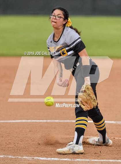 Thumbnail 2 in Southwest Legacy vs East Central (NISD Softball Tournament) photogallery.