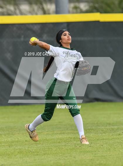 Thumbnail 2 in Southwest Legacy vs East Central (NISD Softball Tournament) photogallery.