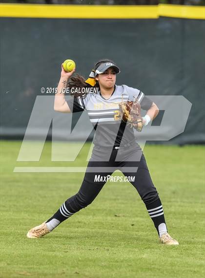 Thumbnail 3 in Southwest Legacy vs East Central (NISD Softball Tournament) photogallery.